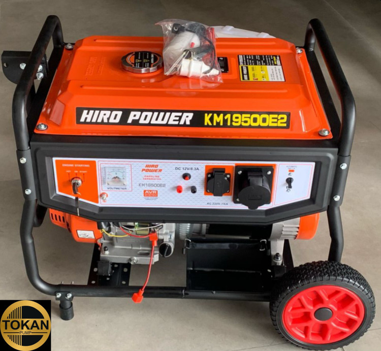 موتور برق هیرو پاور8500( نارنجی )8/5کیلو وات مدل KM19500