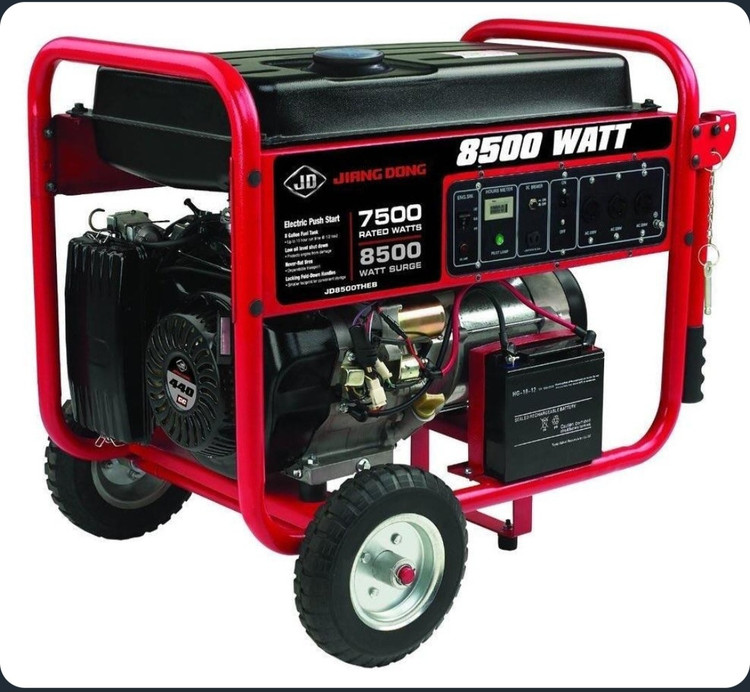 موتور برق جیانگ دانگ 8/۵کیلووات همراه JD12000TH